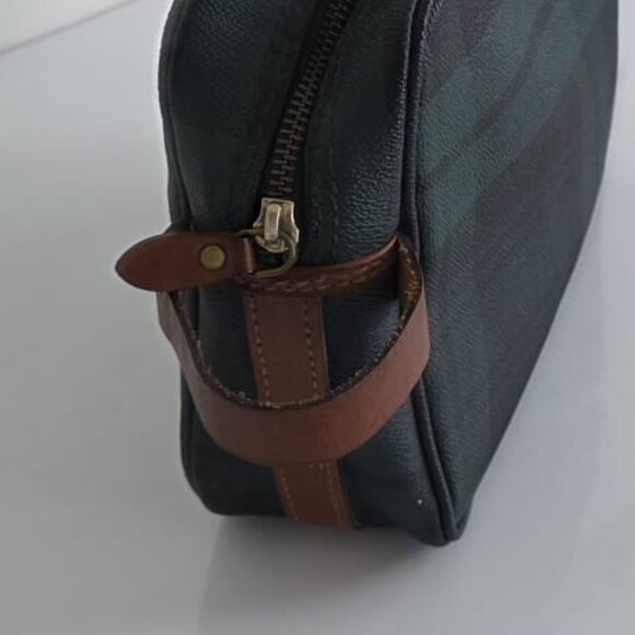 Ralph Lauren Classic Plaid Toiletry Pouch- VINTAGE! - Picture 9 of 14